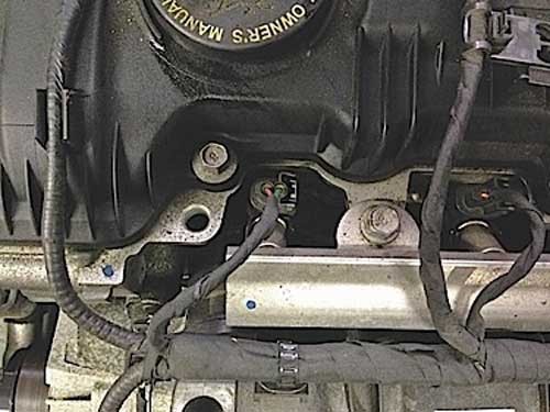 The Hyundai gasoline direct injector looks like port injection, but this injector does find its way into the cylinder.
