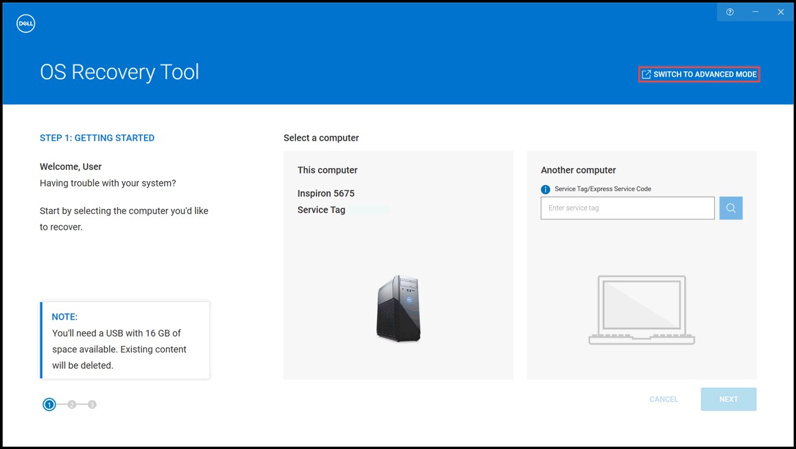 Windows OS Recovery Tool