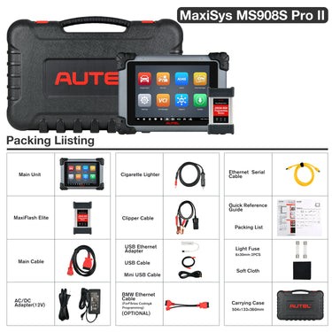 Autel Maxisys MS908S PRO II ECU Programming Package List