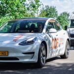 Automotive diagnostic tool displaying live sensor data
