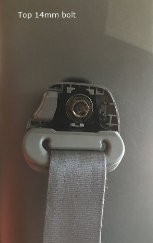 Seat Belt Removal Process